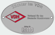 Unsere Zuchtsttte ist Mitglied im VDH